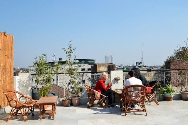 Hotel Hare Krishna Main Bazar Nueva Delhi Exterior foto